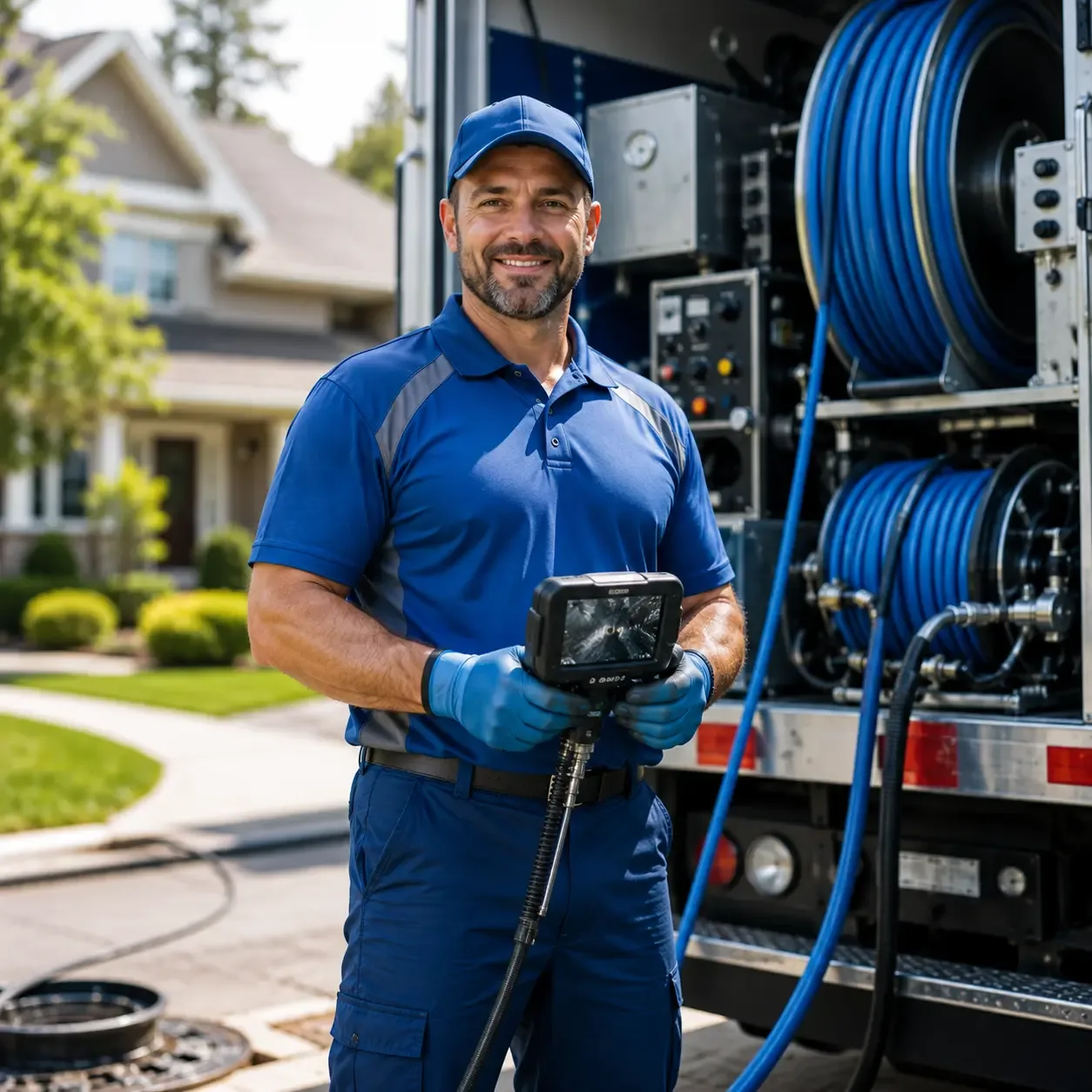 Local outdoor drain cleaning specialists in Rossiter, PA